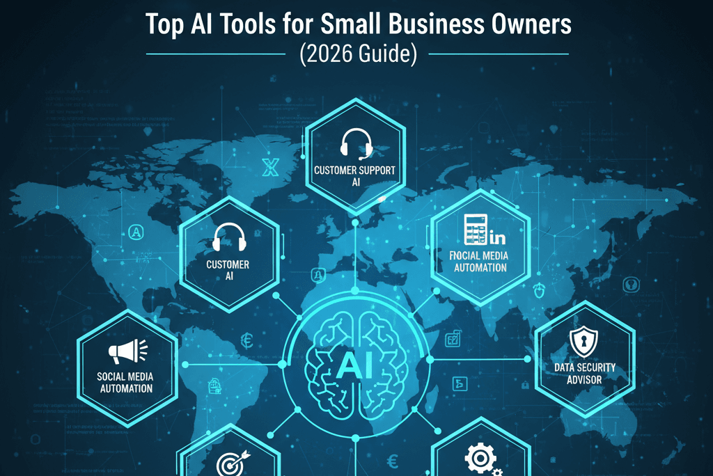 10 AMAZING AI Tools for Small Business Owners (2026 Complete Guide) 1 AI Tools for Small Business
