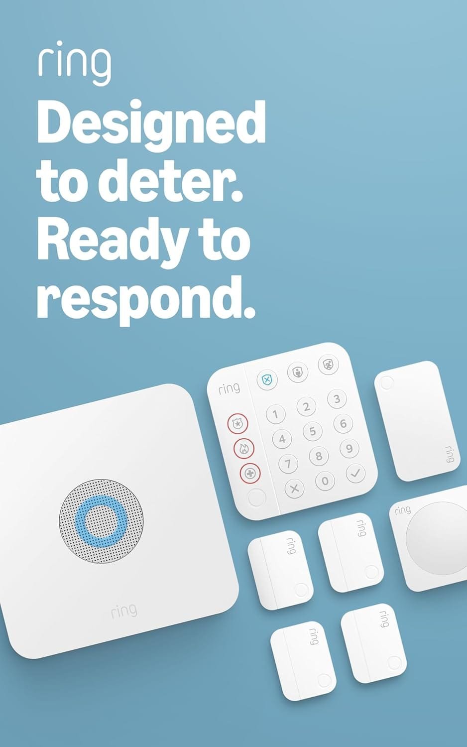 Ring Alarm 8-Piece Kit (newest model), Home or business security system with optional 24/7 professional monitoring 8 61zbiStD6WL. SL1500