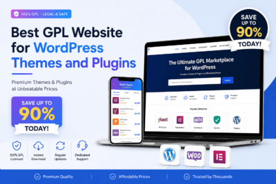WordPress themes and plugins