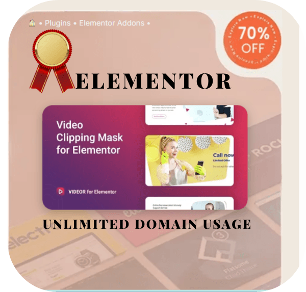 Videor – Advanced Video Masking Addon for Elementor
